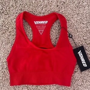 Seamless flex sports bra